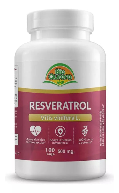 Resveratrol BIO AURORA 100 Capsulas